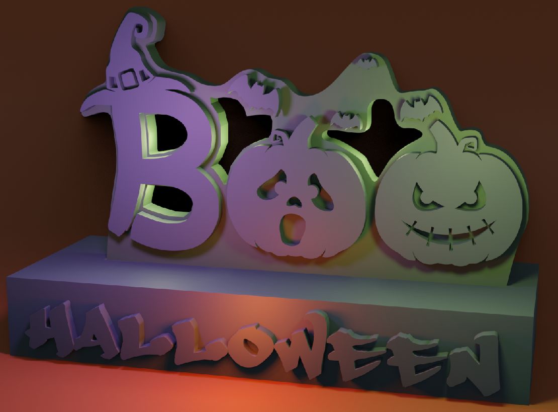 halloween mies Household 3D print model - Mito3D