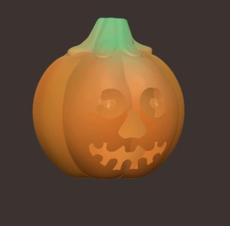 halloween pumpkin Characters 3d print model - Mito3D