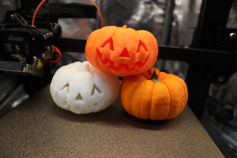 Halloween citrouille lanterne personnages 3d print model - Mito3D