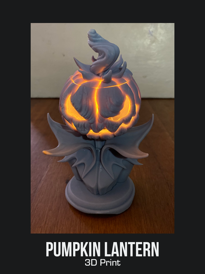 halloween pumpkin table lantern 3d models download creality cloud monsters 3d print model - Mito3D