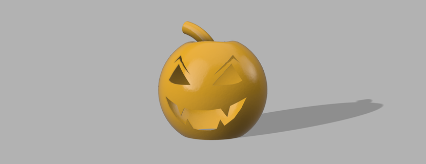 halloween rbis pumpkin Household 3d print model - Mito3D