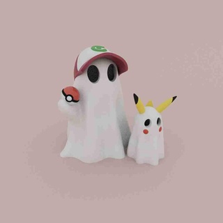 halloween special cute little ghosts 3d models download creality cloud Fictional Characters 3d print model - Mito3D
