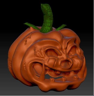 Halloween miti 3d print model - Mito3D