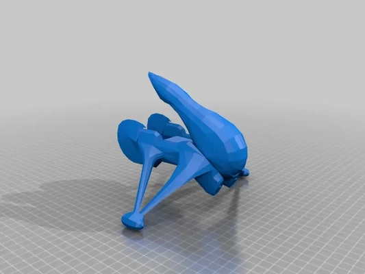 aureola banshee 3d modelos descargar crealidad nube 3d print model - Mito3D