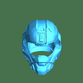 halo commando helmet Masks & Helmets 3d print model - Mito3D