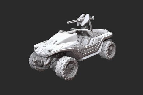 aureola ventilador Arte blindado coches tanques 3d print model - Mito3D