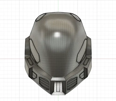 halo reach emile helmet 3d models download creality cloud 3d print model - Mito3D