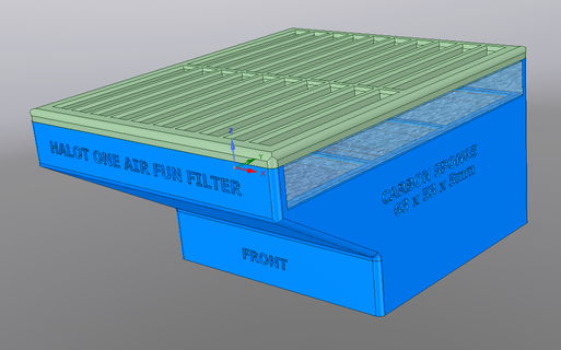 halot air amusement filtre machinerie équipement 3d print model - Mito3D