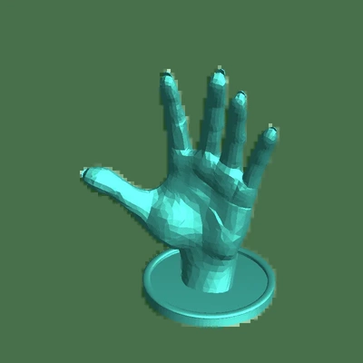 mano 3d modelli scarica creality nube 3d print model - Mito3D