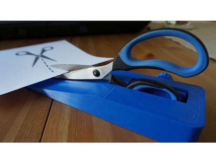 mano cortar tijeras maquinaria equipo 3d print model - Mito3D