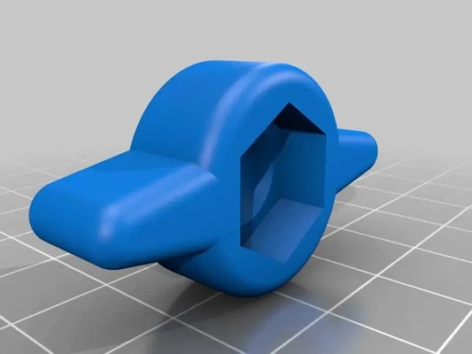 encargarse hexágono tornillo 3d modelos descargar crealidad nube 3d print model - Mito3D