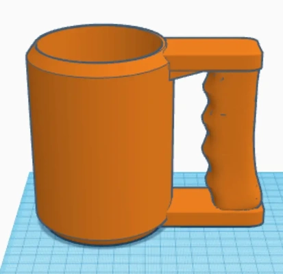 gestito caffè 3d modelli scarica creality nube 3d print model - Mito3D