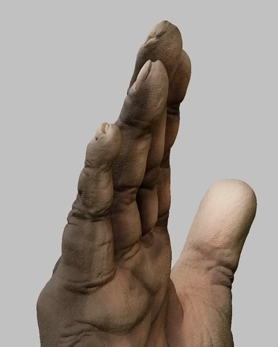 hands 3d models download creality cloud 3d print model - Mito3D