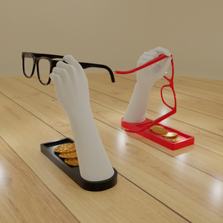 hang eyeglass holder Others 3d print model - Mito3D