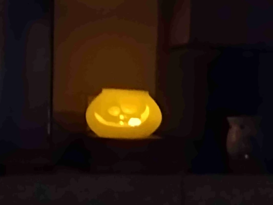 feliz jackolantern 3d modelos baixar crialidade nuvem 3d print model - Mito3D