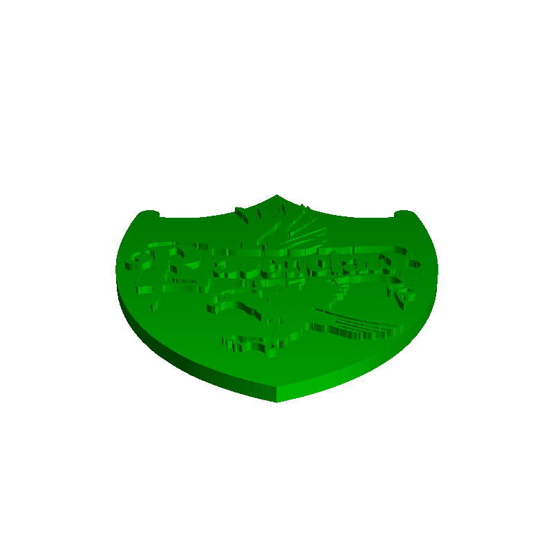 harry töpfer haus abzeichen 3d modelle download realität wolke 3D print model - Mito3D