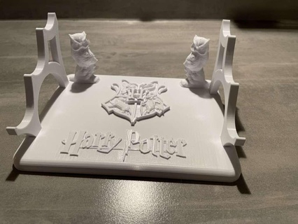 Harry alfarero varita mágica estante soporte caracteres 3d print model - Mito3D