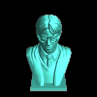 harrypotterbust 1 3d modèles télécharger créalité nuage 3d print model - Mito3D