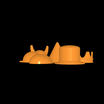 hats 3d models download creality cloud animals 3d print model - Mito3D