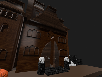 haunted house halloween 2022 Architecture & Landscape 3d print model - Mito3D