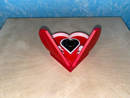 heart box Jewellery 3d print model - Mito3D