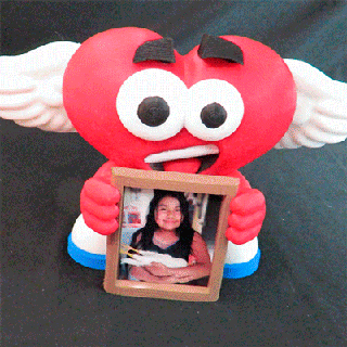 heart ring box candy frame Home Decor 3d print model - Mito3D