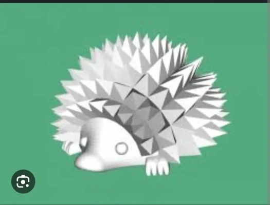 hedgehog feet firedraakon 3d models download creality cloud mammal 3d print model - Mito3D