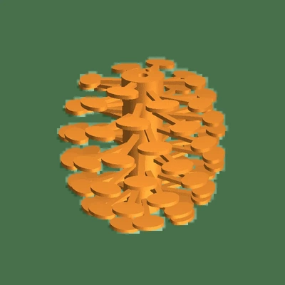 helicon design golden verhältnis 3d modelle download realität wolke 3d print model - Mito3D