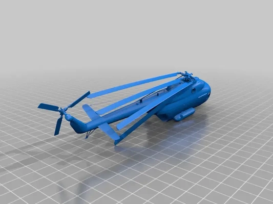 hubschrauber zerstört stalker 3d modelle download realität wolke 3d print model - Mito3D