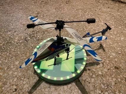 heliporto rc helicóptero 3d print model - Mito3D