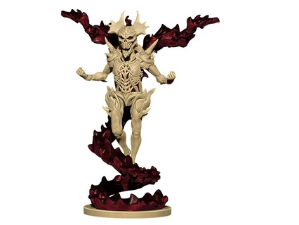 hell demon Characters 3d print model - Mito3D