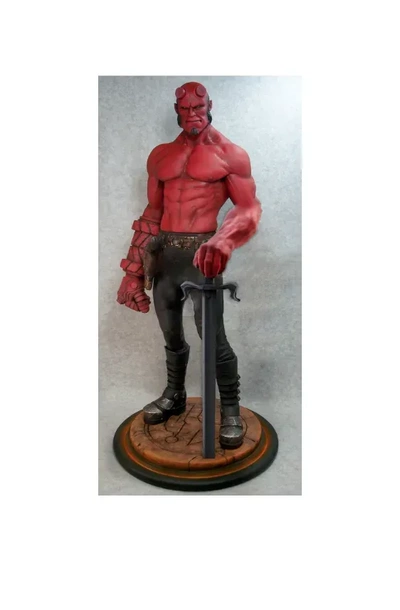 hellboy 3d modelos descargar crealidad nube 3d print model - Mito3D