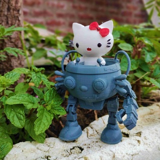 hello kitty bot robot piloted adorable 3d models download creality cloud Others 3d print model - Mito3D