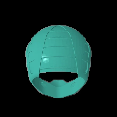 casco 3d modelos descargar crealidad nube 3d print model - Mito3D