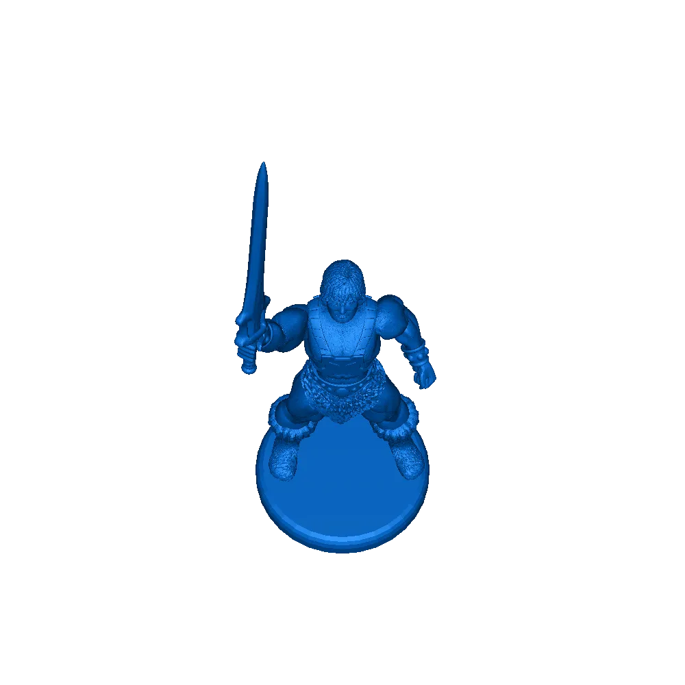 heman 3d modèles télécharger créalité nuage 3D print model - Mito3D