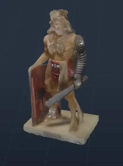 herkules figur 3d modelle download realität wolke 3d print model - Mito3D