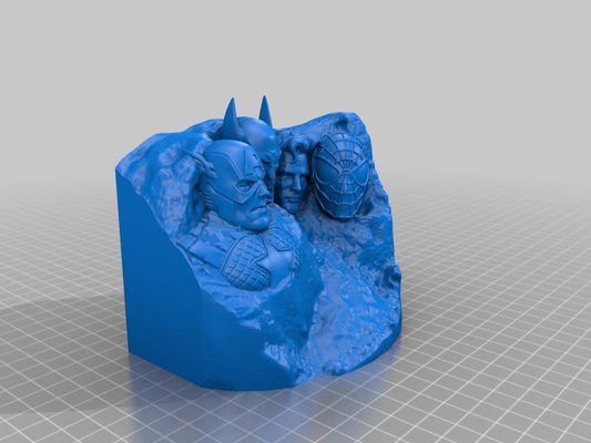 kahraman rushmore 3d modeller indir creality bulut 3d print model - Mito3D