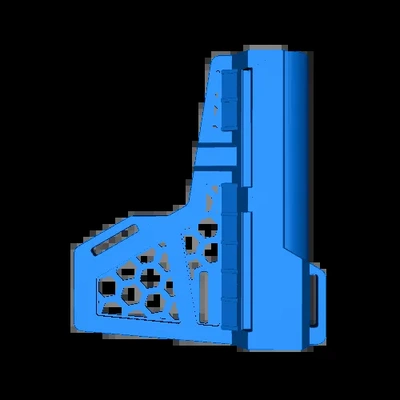 hex milspec brace 3d models download creality cloud 3d print model - Mito3D