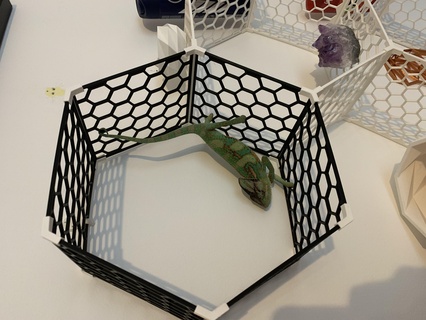 hexa shelf block Workshop & Tools 3d print model - Mito3D