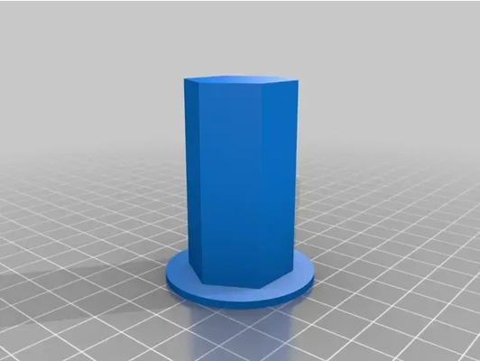 hexagonal+paper+towel+holder 3d models download creality cloud 3d print model - Mito3D