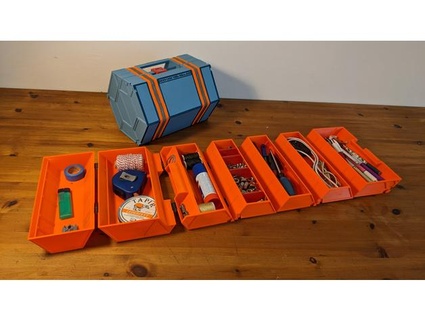 hexx case tool roll Household 3d print model - Mito3D