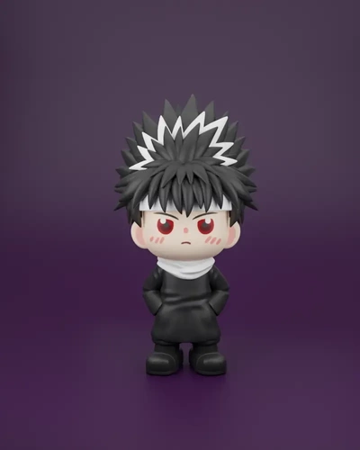 hiei chibi 3d modèles télécharger créalité nuage 3d print model - Mito3D