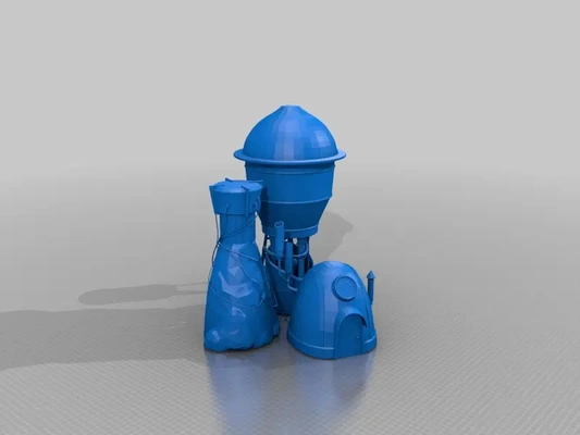 yüksek fantezi arazi adet 3d modeller indir creality bulut 3d print model - Mito3D