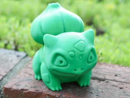 high poly bulbasaur Fictional Characters 3d print model - Mito3D