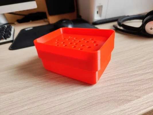 yüksek sabun tabak sünger konteyner 3d modeller indir creality bulut 3d print model - Mito3D