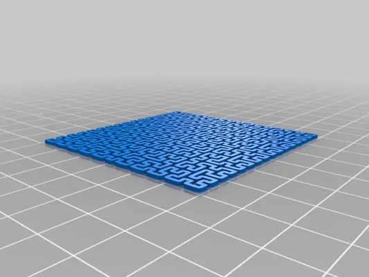 hilbert curve 3d modelli scarica creality nube 3d print model - Mito3D