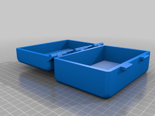 bisagras caja 3d modelos descargar crealidad nube 3d print model - Mito3D