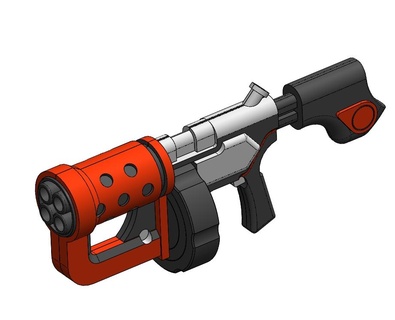 interesse pistola giocattoli Giochi 3d print model - Mito3D