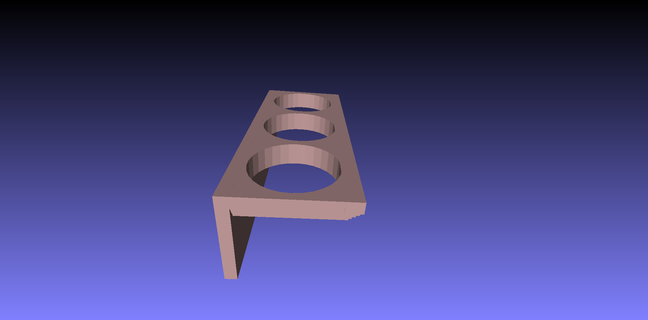 titulaire soutien 3x humbrol emanal pots atelier outils 3d print model - Mito3D