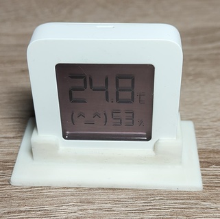 suporte xiaomi lcd temperatura umidade metro aparelhos eletrônicos 3d print model - Mito3D